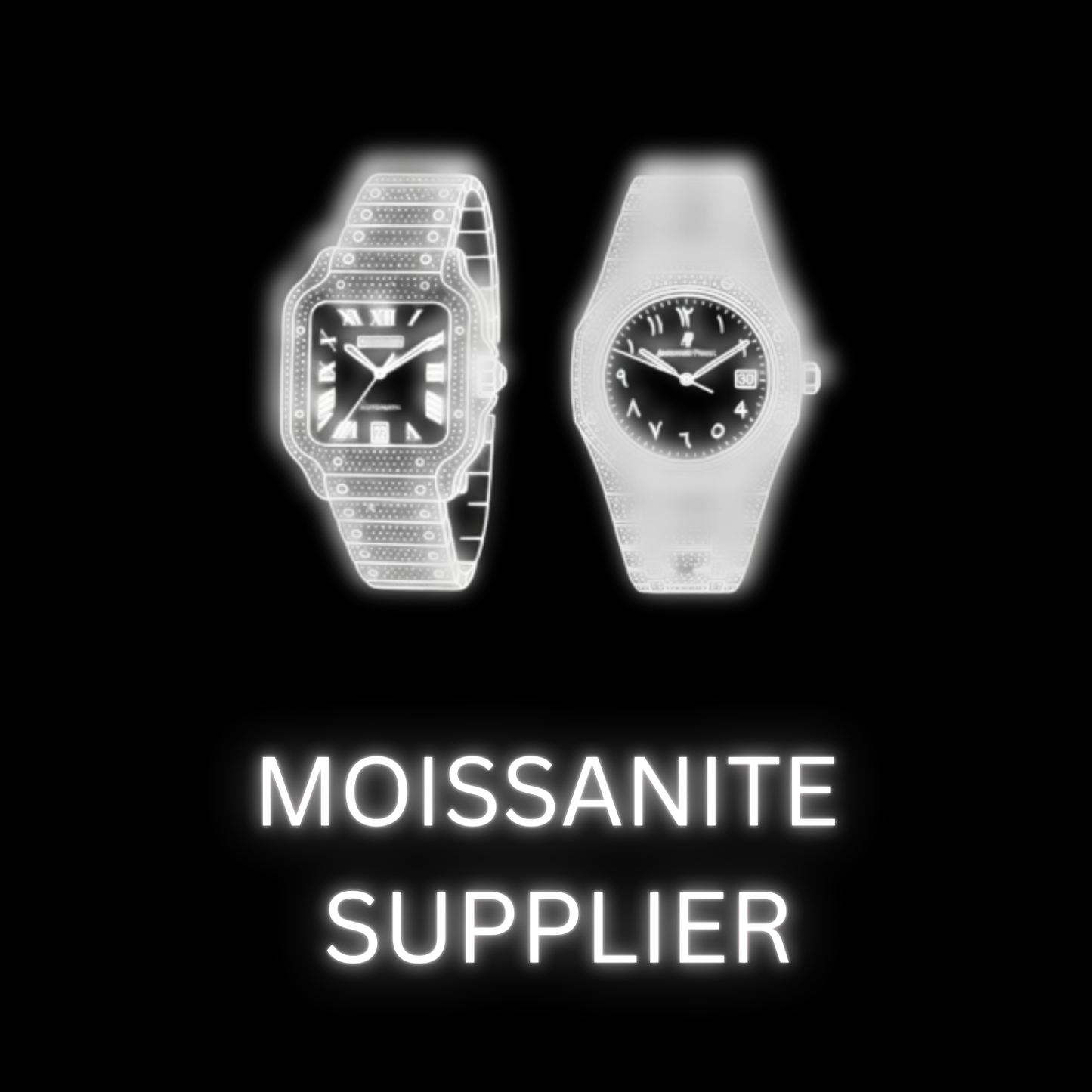 Moissanite Watch Supplier (Buss Down ap, cart1s, r0lex)